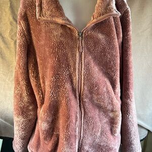 Decree Blush Teddy Jacket